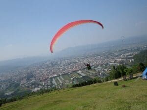 EXPERIENCE - NANTOU: PARASAILING at Puli Tiger mountain or Sun Moon Lake